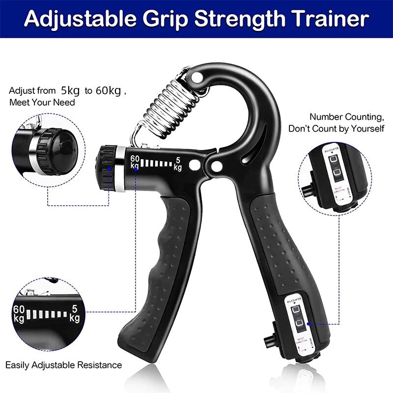 5-60Kg Adjustable Hand Grip Strengthener